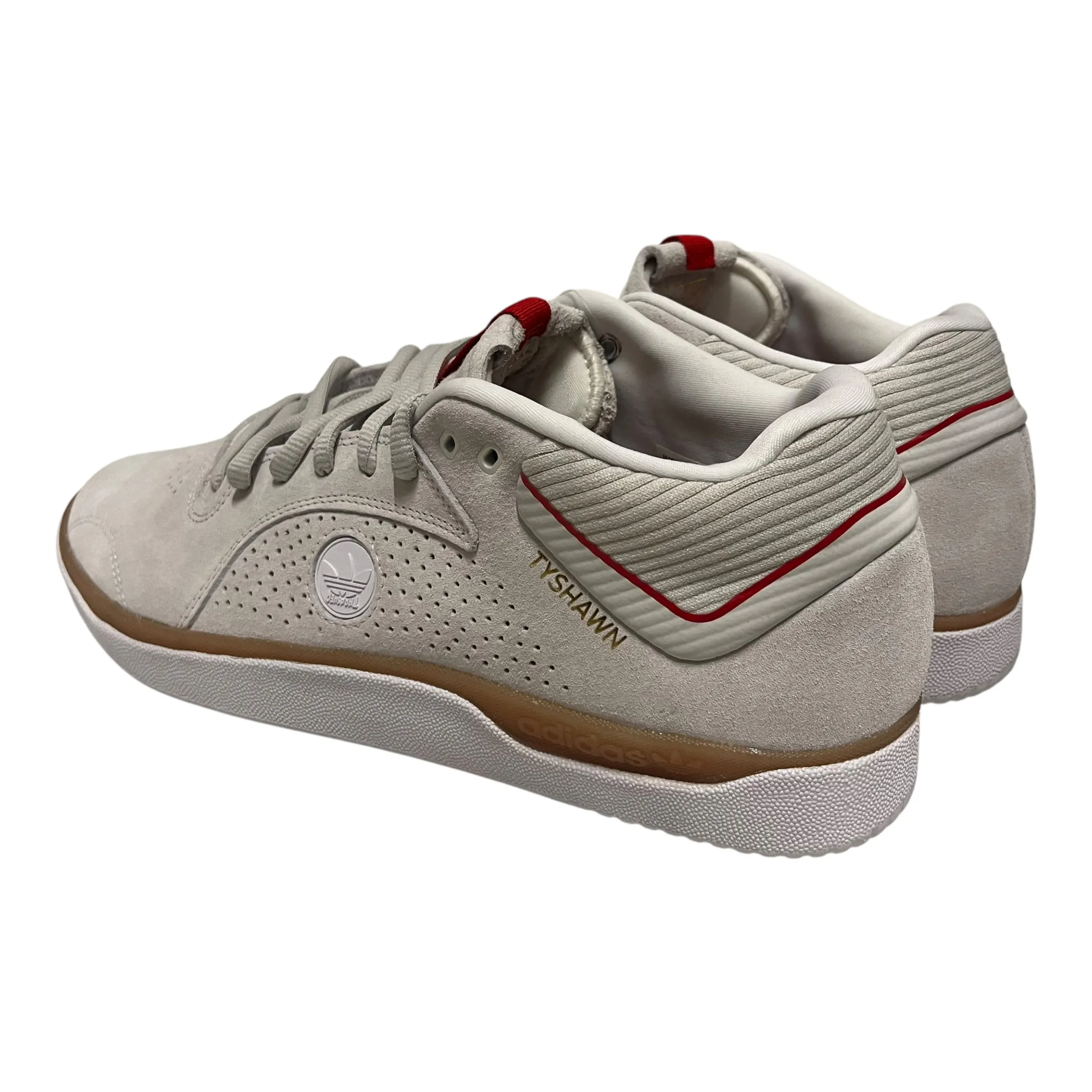 adidas/Low-Sneakers/US 11/Suede/WHT/Tyshawn x Thrasher
