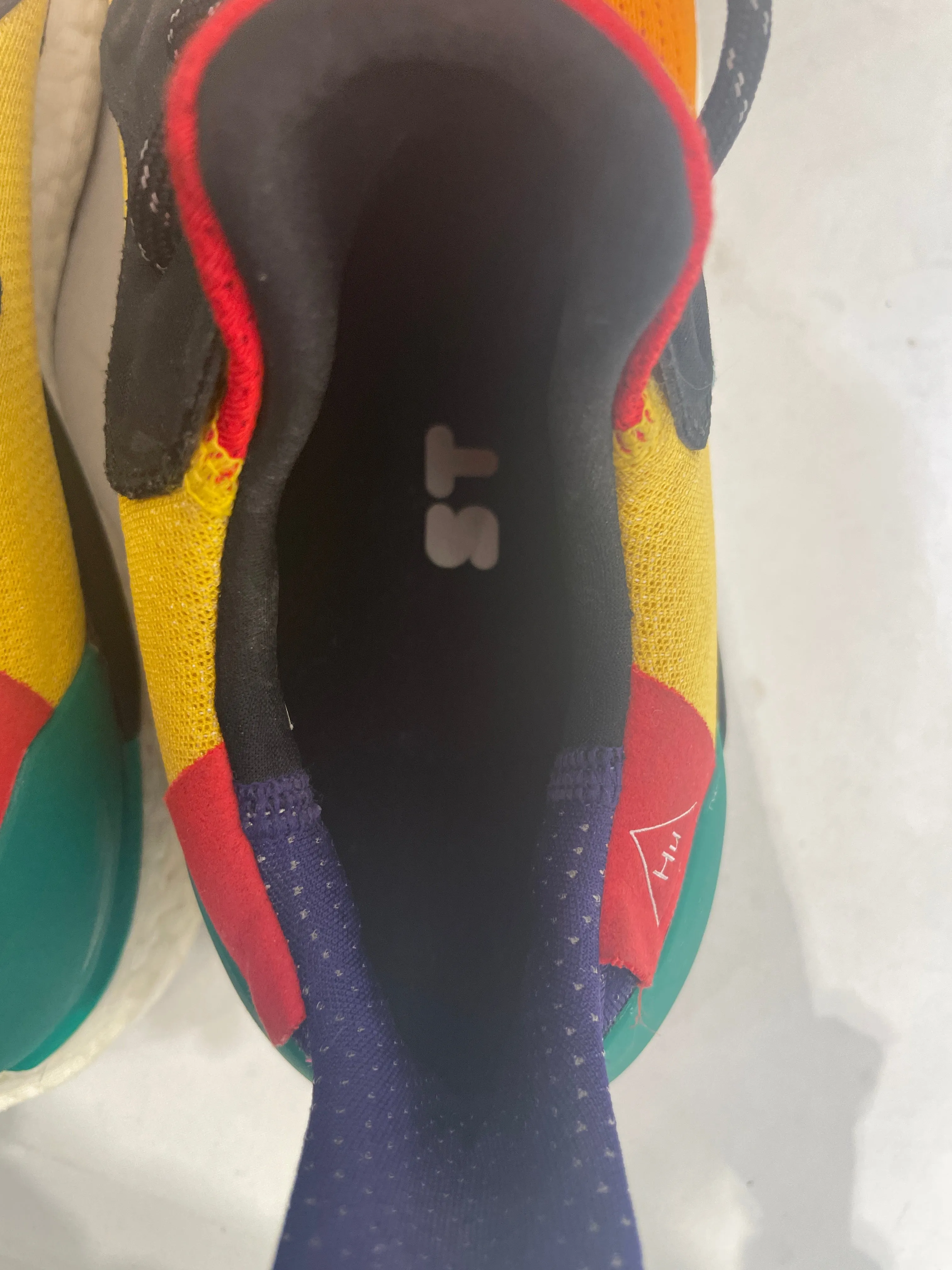adidas/Low-Sneakers/US 8.5/Cotton/MLT/SOLAR HU GLIDE
