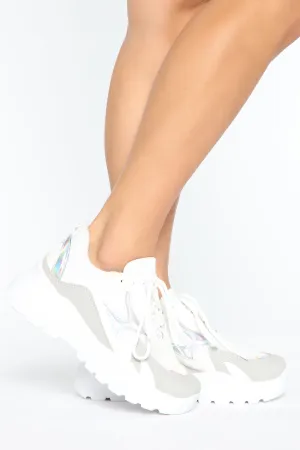 Better Be Quick Sneakers - Silver