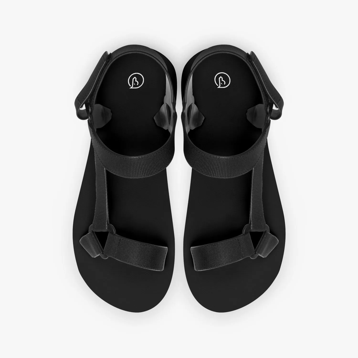 Black Strappy Sandals