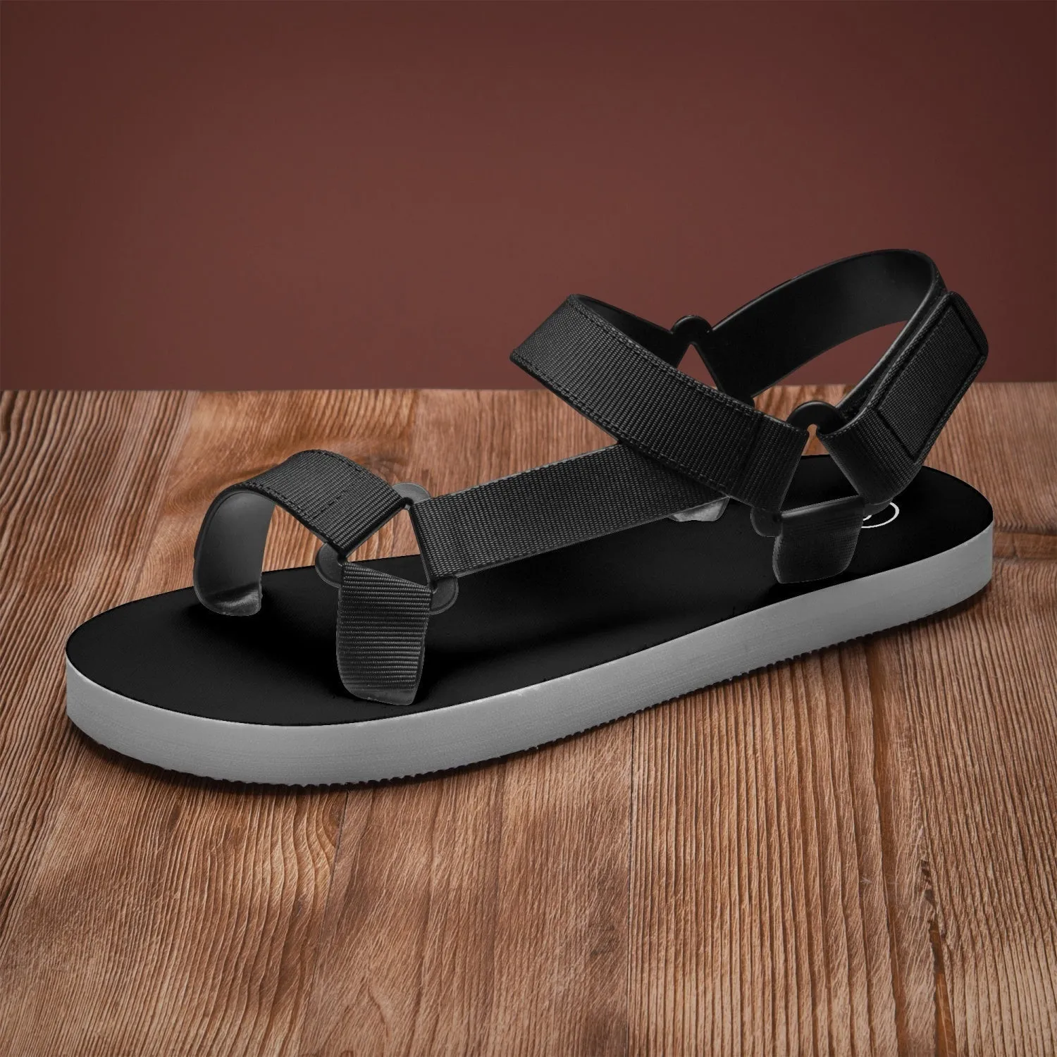 Black Strappy Sandals