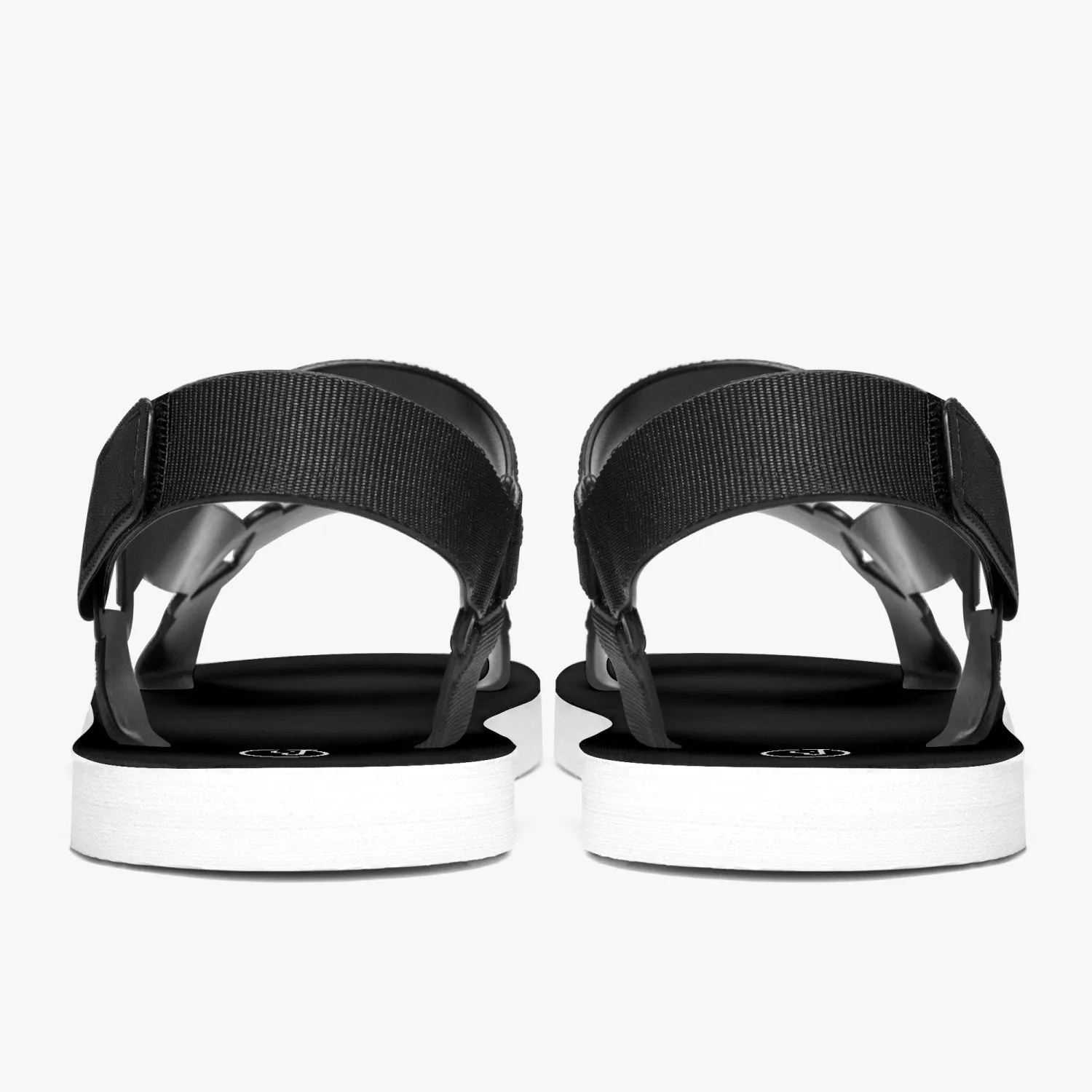 Black Strappy Sandals