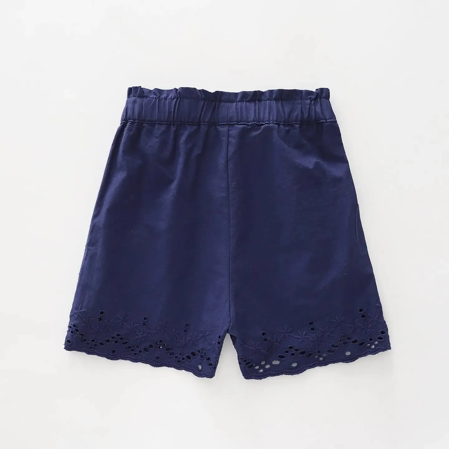 Blue Woven Shorts