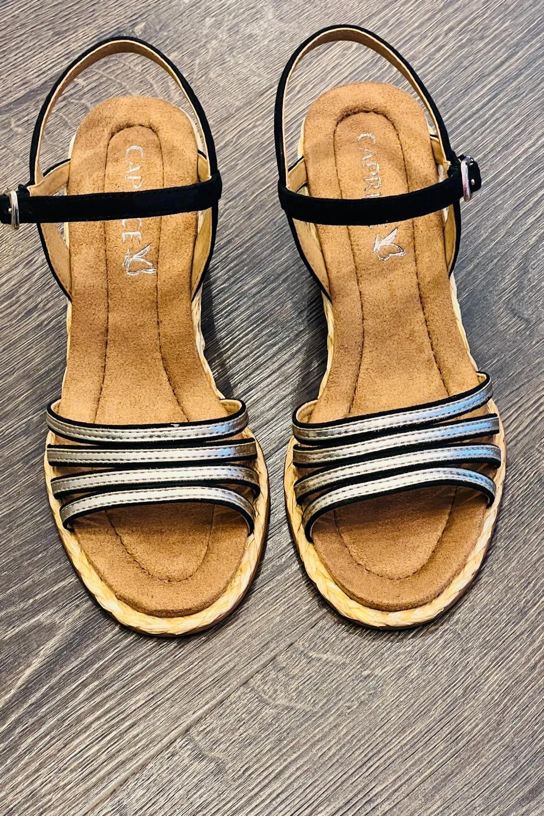 Caprice Raffia Sandal
