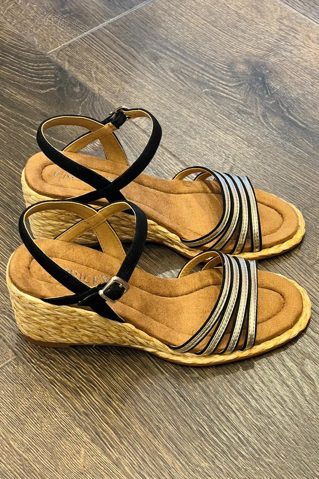 Caprice Raffia Sandal
