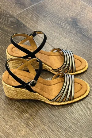 Caprice Raffia Sandal