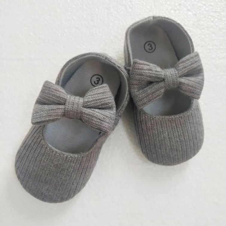 Casual Cotton Soft Shoes Gray