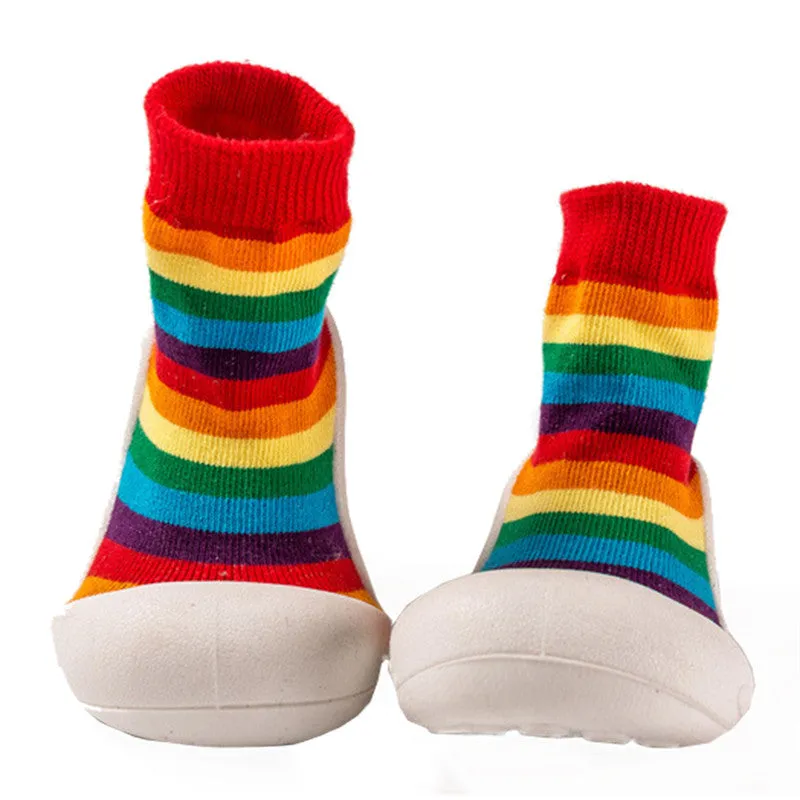 Child Cotton Socks Indoor Walking Shoes for Girls and Boys Barefoot Shoes
