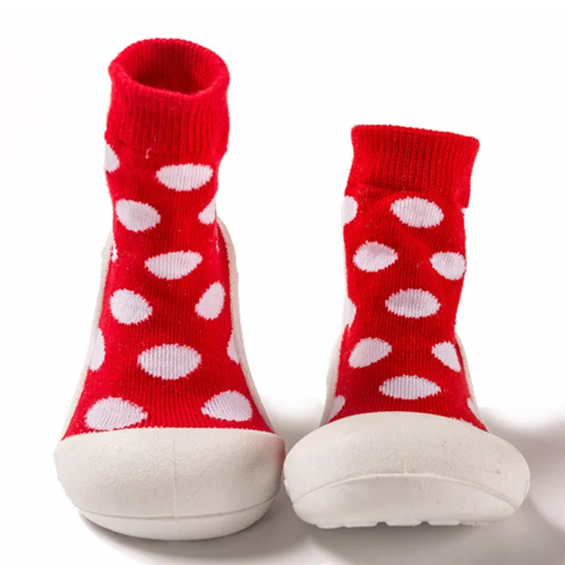 Child Cotton Socks Indoor Walking Shoes for Girls and Boys Barefoot Shoes