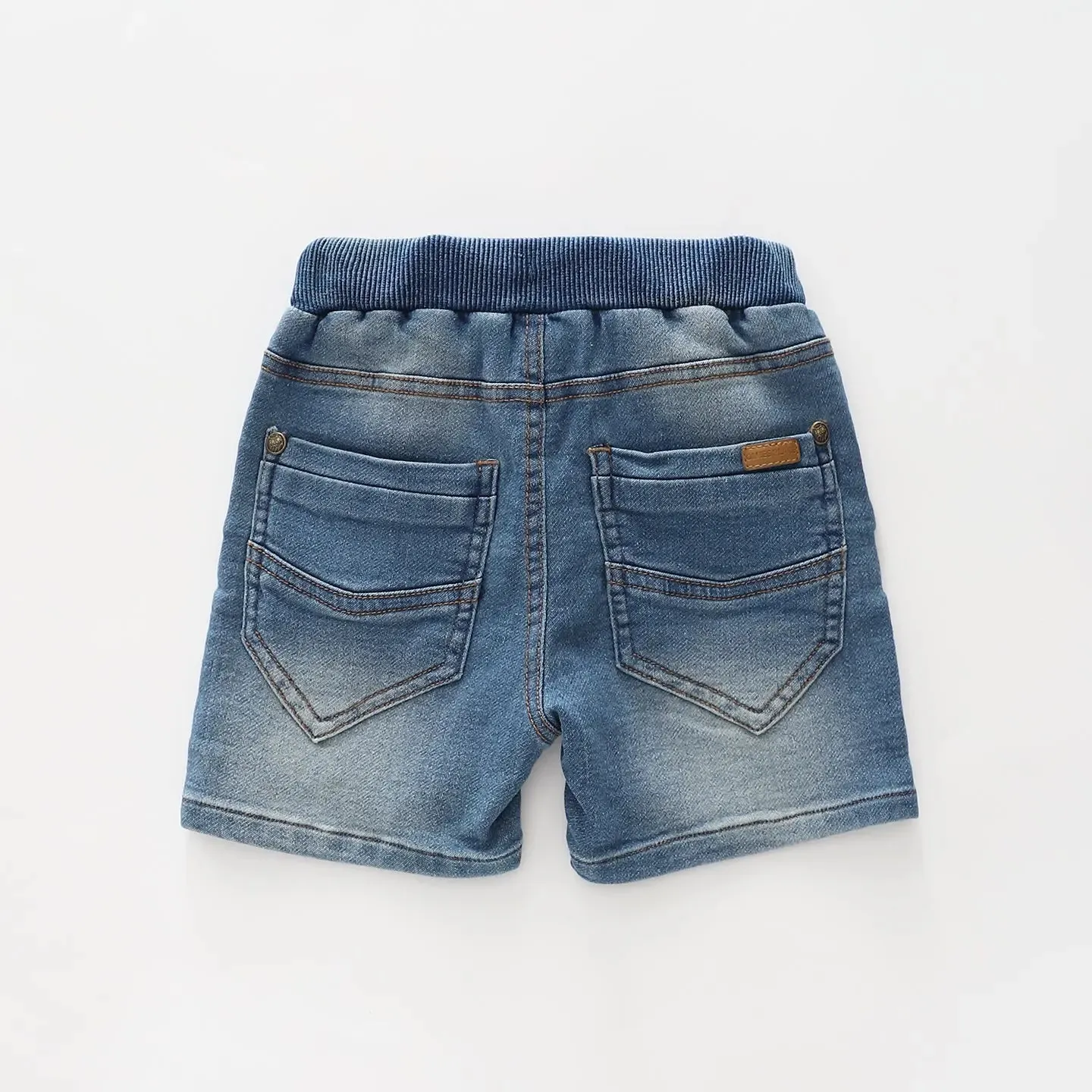 Denim Look Shorts