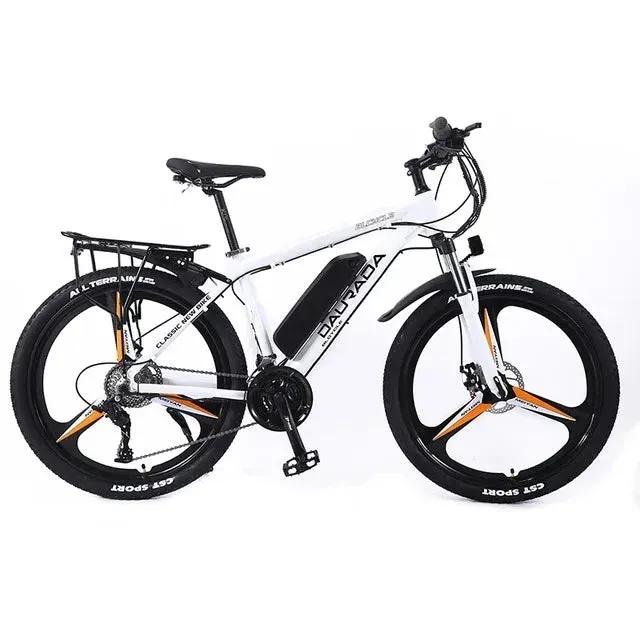 Electric Mountain Bike 26 Inch Tires 48V 12.8Ah