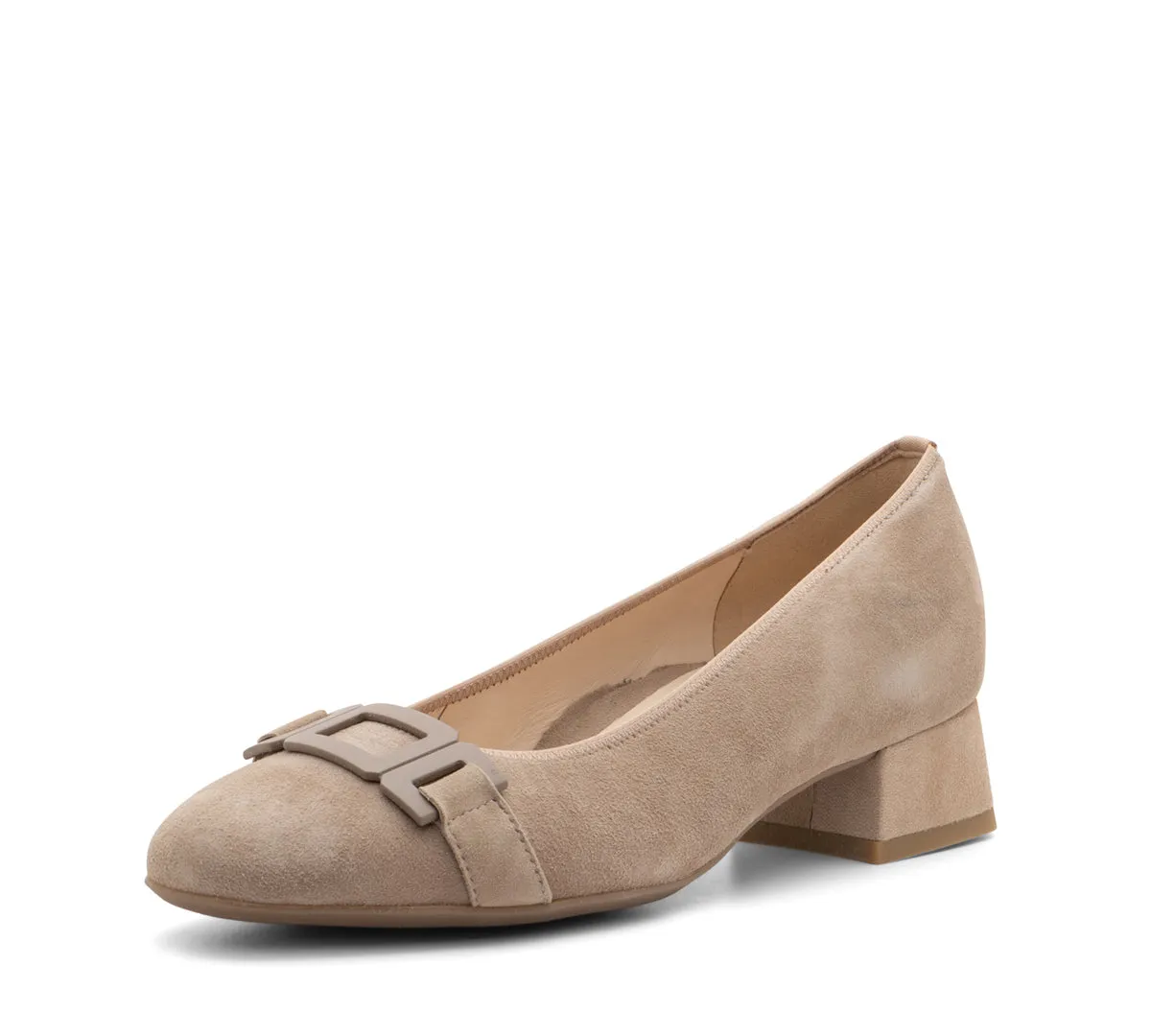 Gallant 2 Women's Chain Block Heel Pump 35mm - Sand 08
