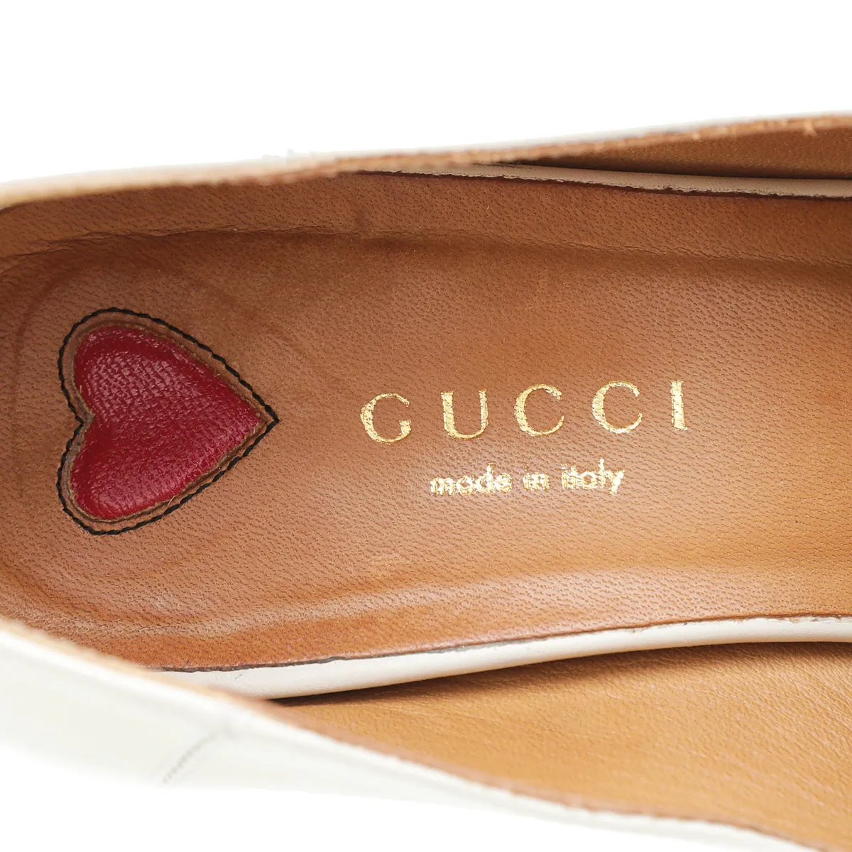 Gucci Tricoloe Double G Mid Heel Loafers 36