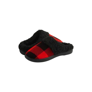 Hard Sole Slippers | Buffalo Plaid