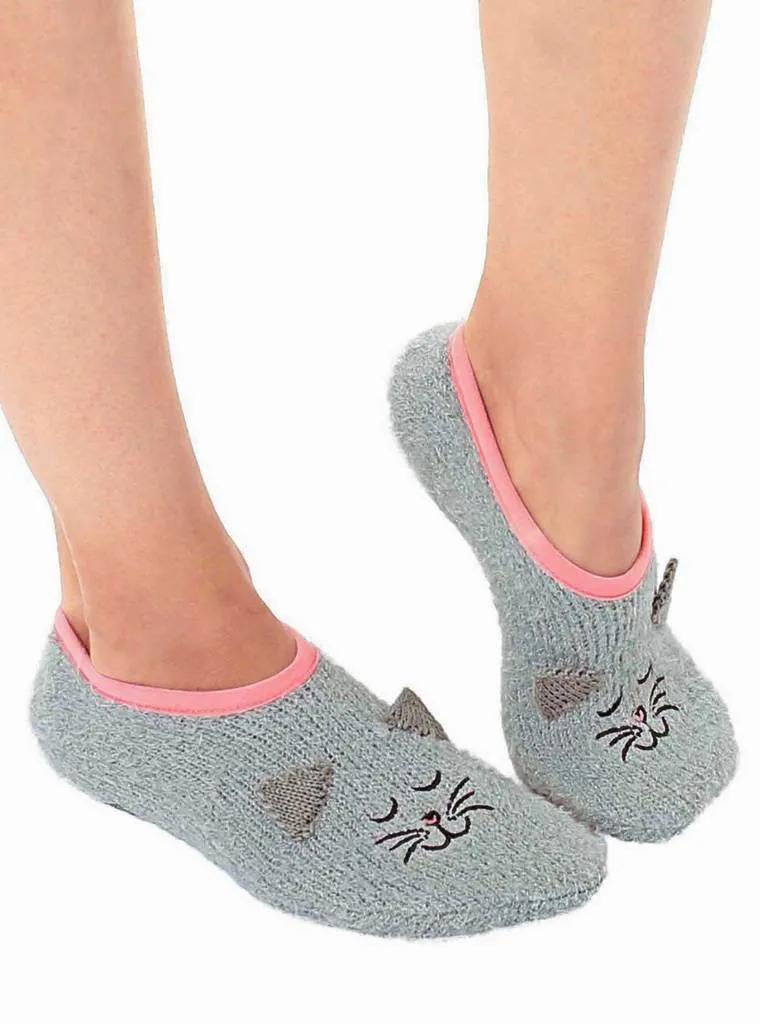 Living Royal Fuzzy Slippers – Cat
