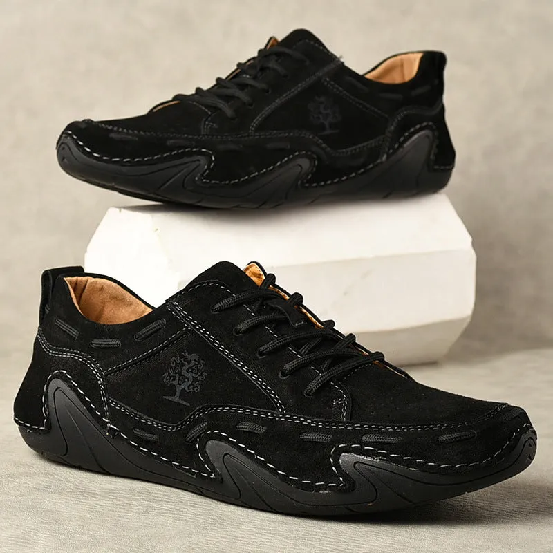 Men's Handmade Leather Shoes Soft Casual Sports Shoes