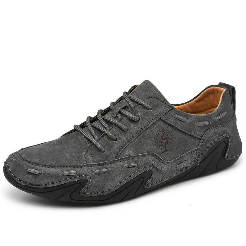 Men's Handmade Leather Shoes Soft Casual Sports Shoes