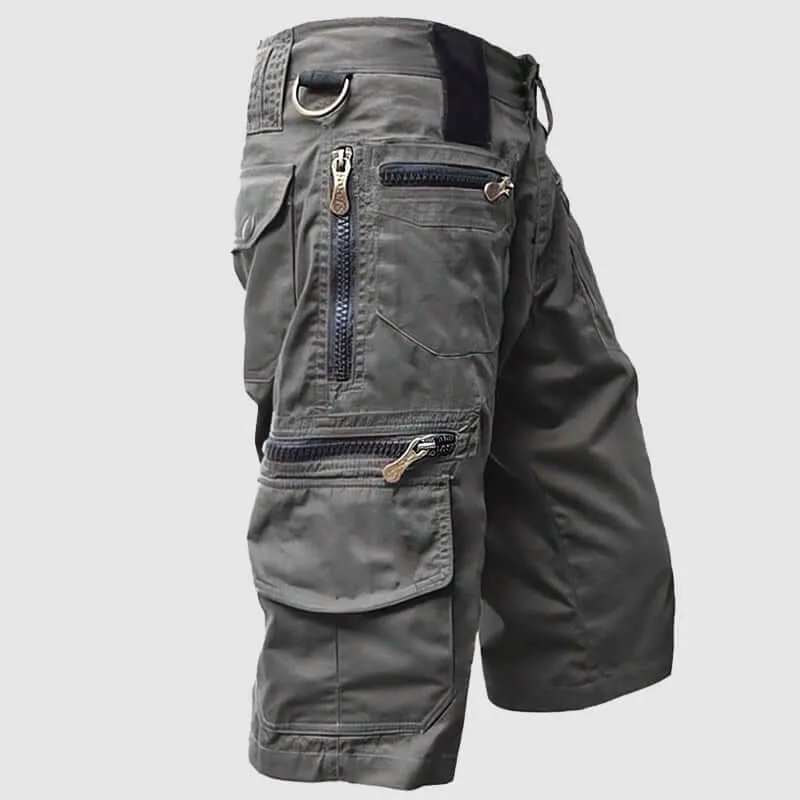Men's Rugged Cargo Shorts: Multiple Pockets & Durable Design