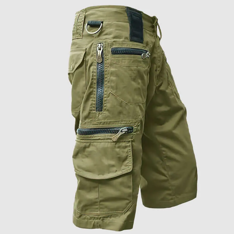 Men's Rugged Cargo Shorts: Multiple Pockets & Durable Design
