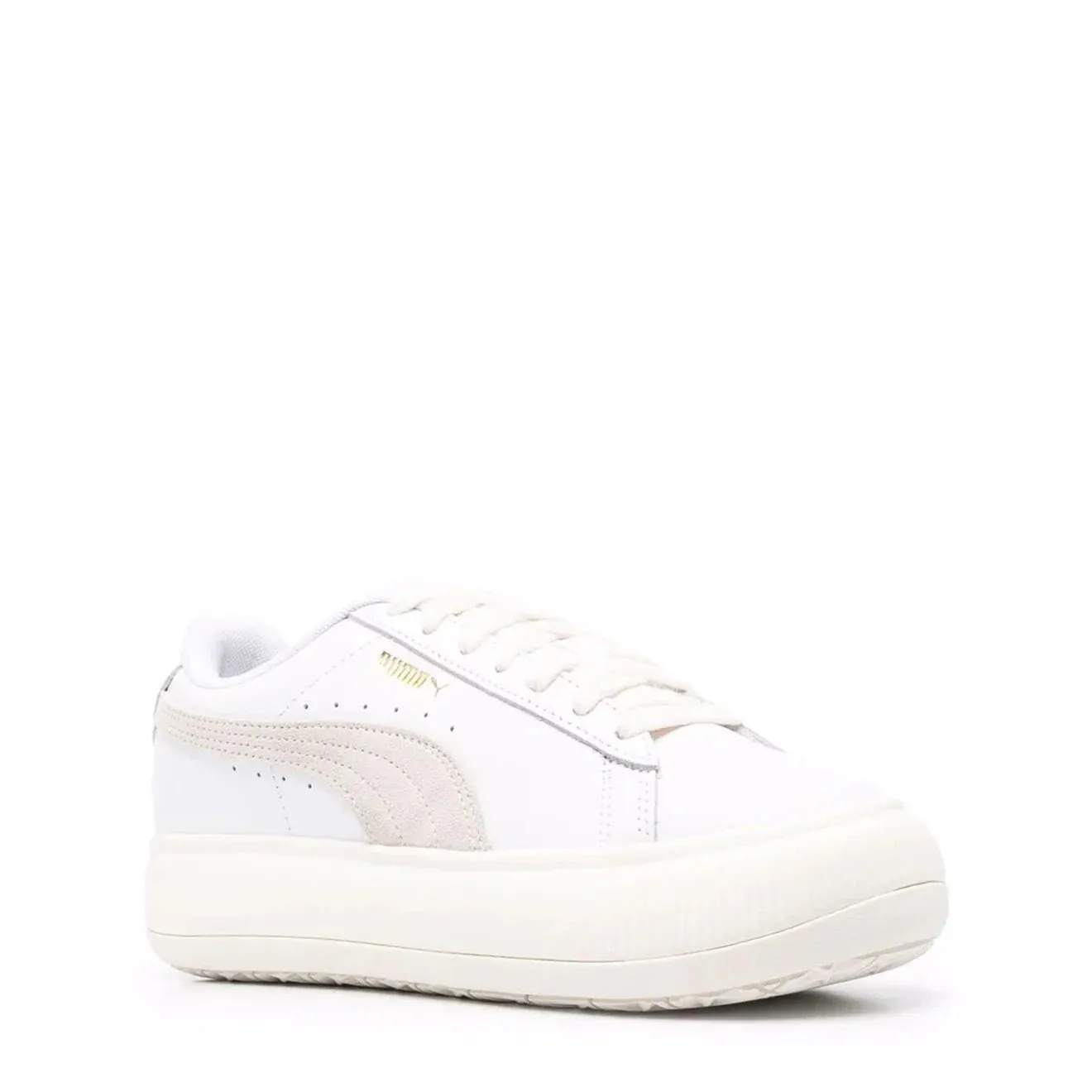 Puma Suede Mayu Trainer  White / Marshmallow