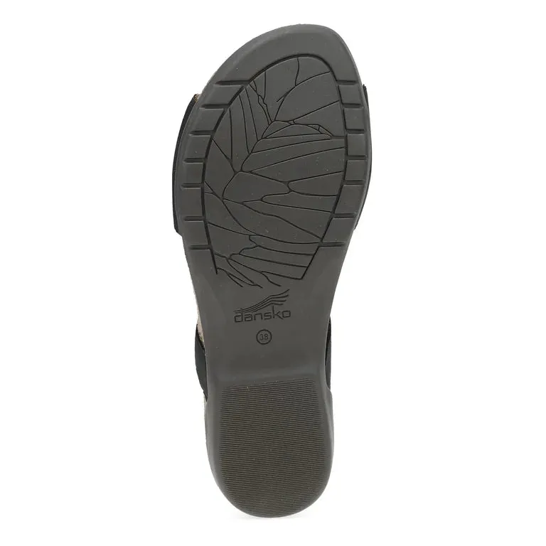 Rafferty Ankle Strap Sandal in Black