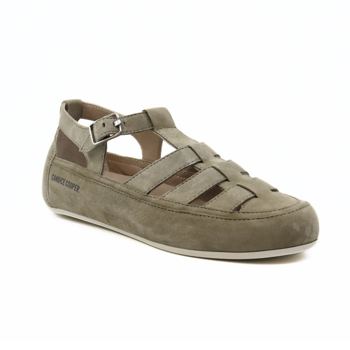 Rock T-Bar Velvet Suede Slate