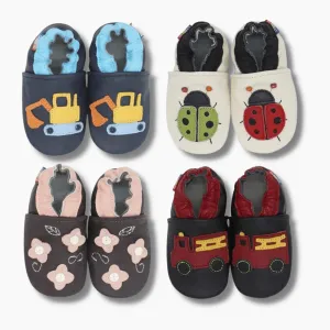 Soft Fun Leather Baby Shoes