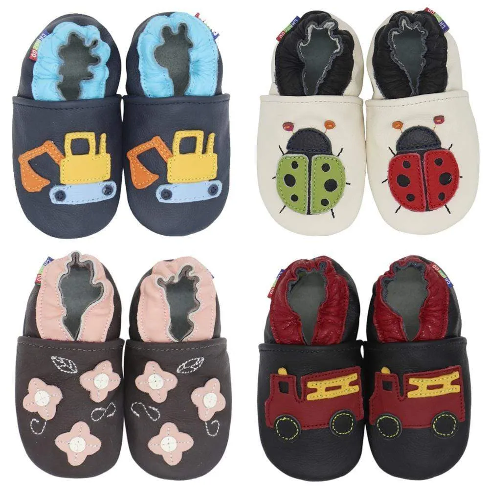 Soft Fun Leather Baby Shoes
