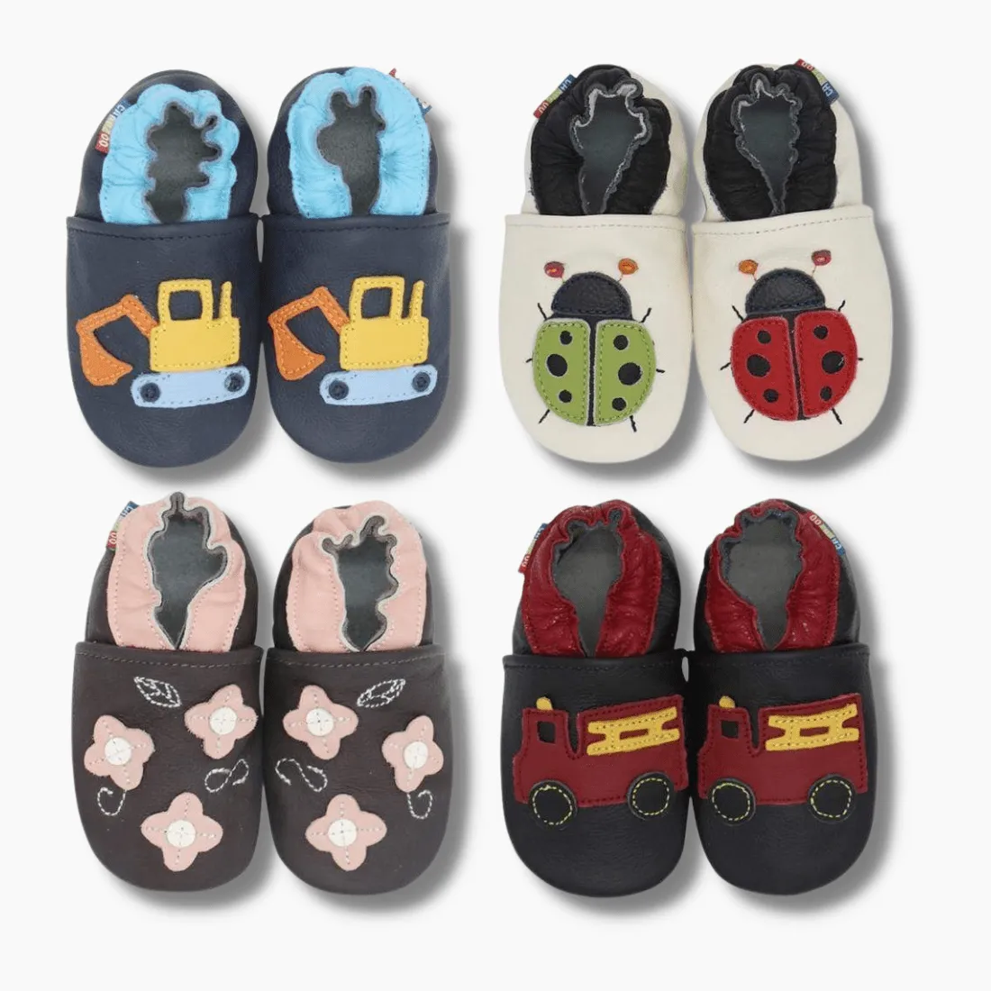 Soft Fun Leather Baby Shoes