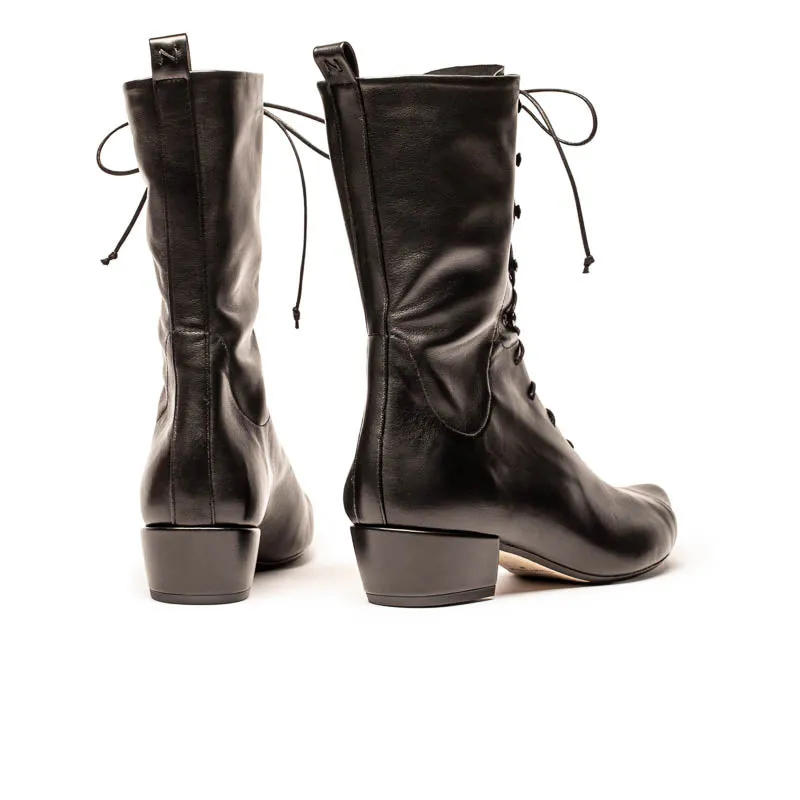TANYA Black | Leather Boot