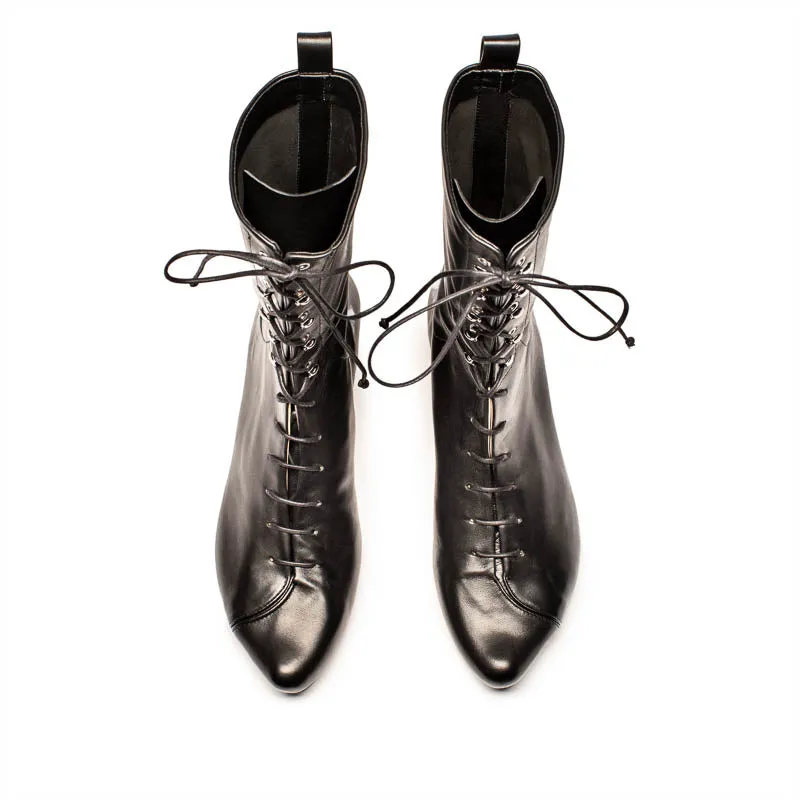 TANYA Black | Leather Boot