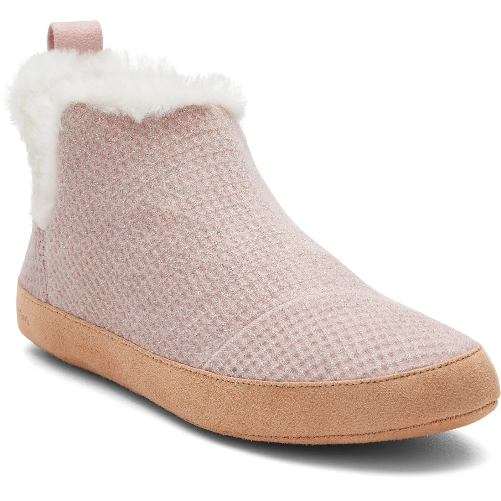 Toms Women Lola Natural Felt Slipper