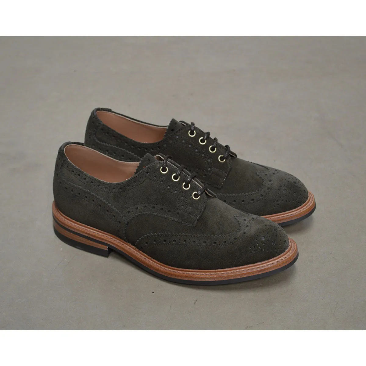 Trickers BOURTON - Earth Reverse Suede