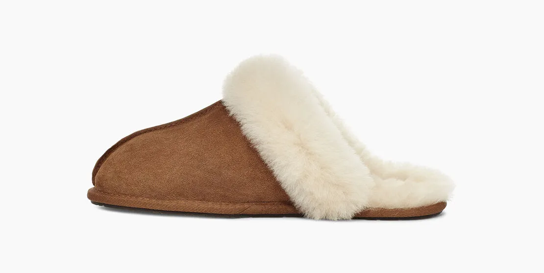 UGG Womens Scuffette II Slippers Chestnut