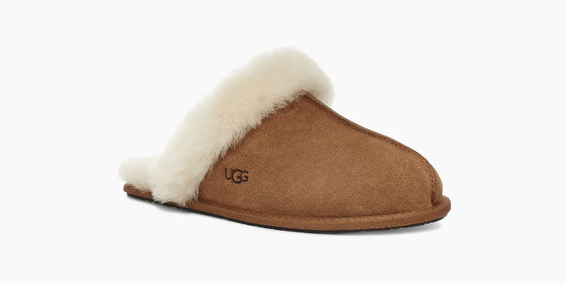 UGG Womens Scuffette II Slippers Chestnut
