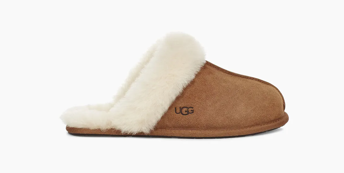 UGG Womens Scuffette II Slippers Chestnut
