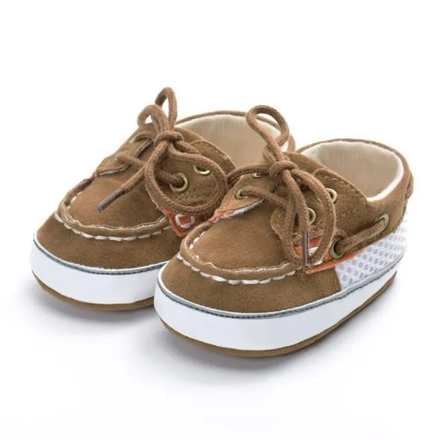 Vintage Leather Lace-UP Soft Shoes