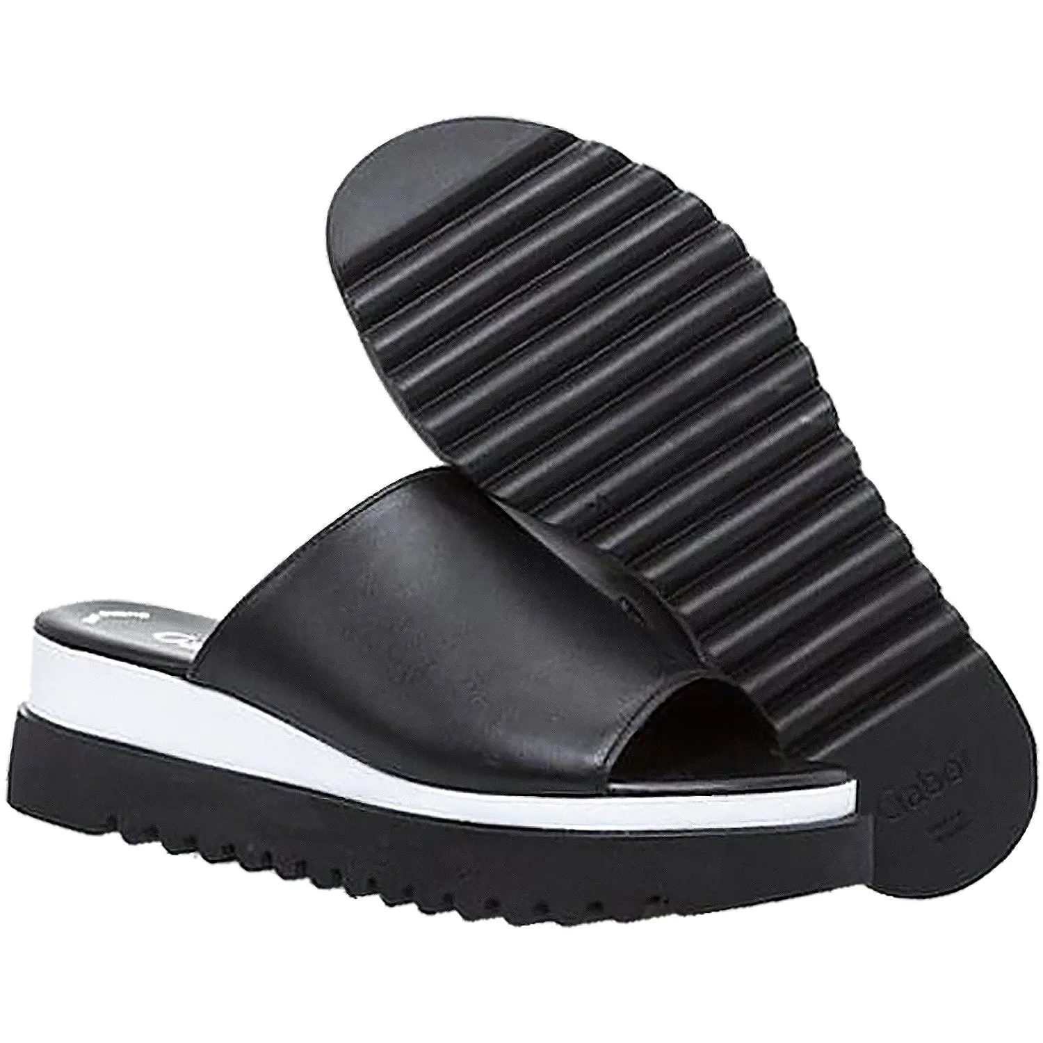 Women's Gabor 84.613.27 Black Leather